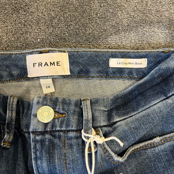 Frame Le Crop Mini Boot Jeans - Picture 3 of 6